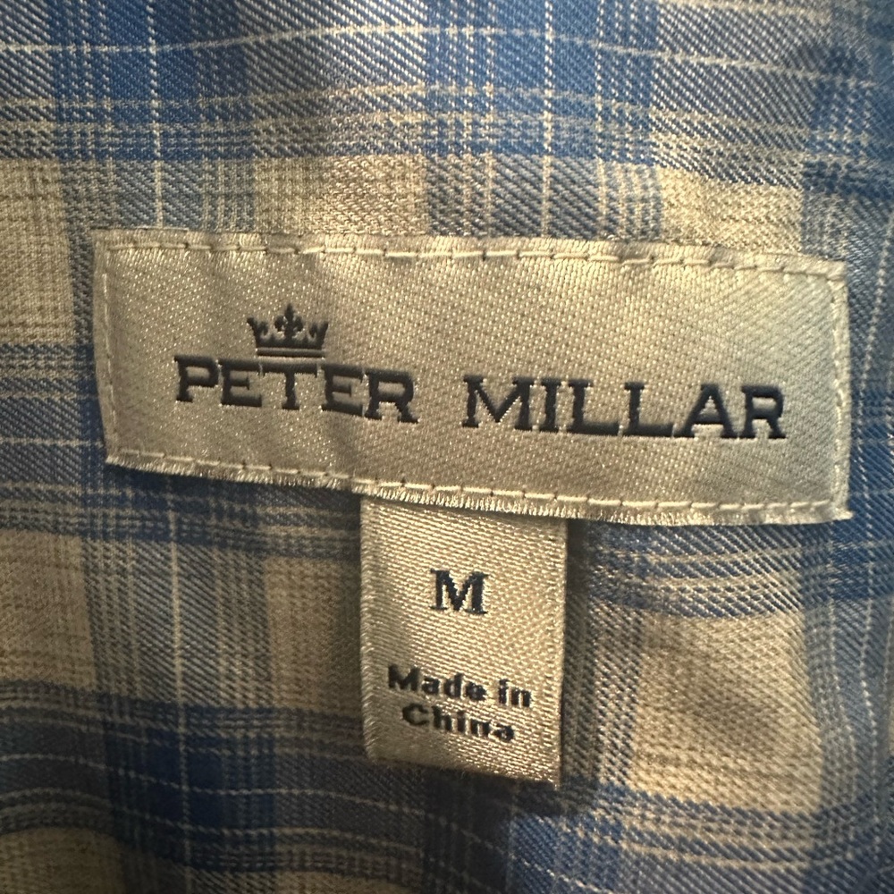 Peter Millar Button Down Size Medium - image 2